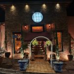 Frente da Dona Redonda Cantina & Pizzaria, um dos melhores restaurantes em Olímpia